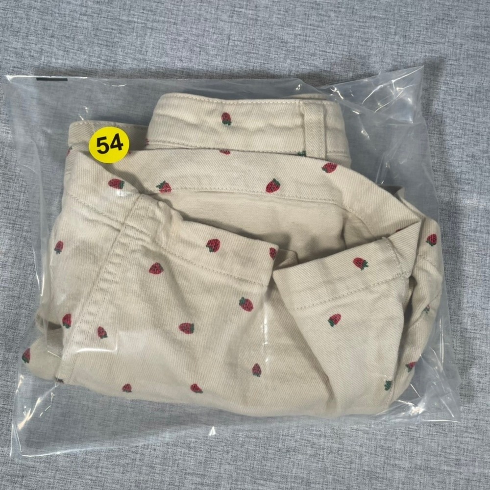 Madewell Strawberry Print High Rise Denim Shorts Womens Size 24 - Picture 13 of 13